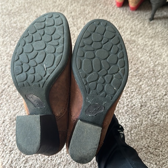 BOC Børn Concept Chunky Heeled Brown Leather Shoe Size 8 - Picture 5 of 8